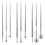 14G/16G/18G Piercing Taper Insertion Pin Piercing Tools-1.6mm 10