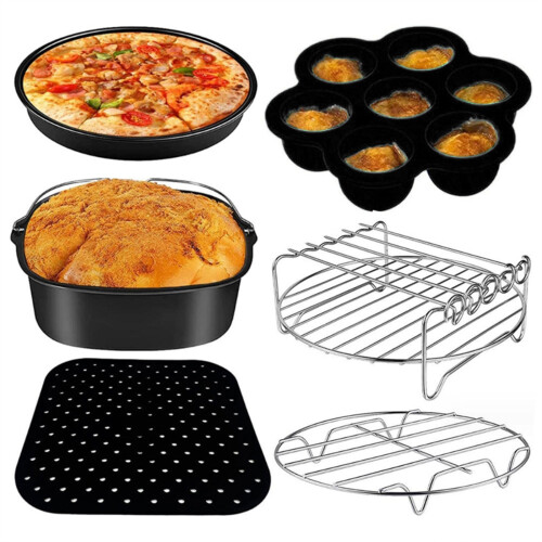 Support de cuisson pour friteuse à Air, en acier inoxydable et 1