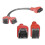 3X for  Programming Cable 12+8 Connector for Autel DS808 Maxisys 906 908 PRO ELITE  12+8 Adapter 4