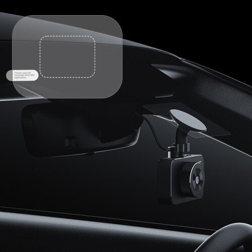 Electrostatic Windshield Film For Dashcams Scratch-3 Sets 1