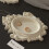 Silikon-Tablettform mit geprägtem Blumenmuster,-A01 9