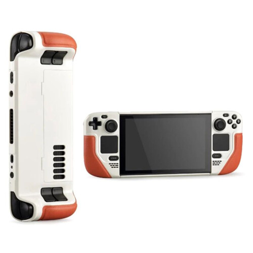 Protective Case for  Cowhide Full Wrap Host Protective Grip Non-Slip Cover Hard Shell Bracket F 1
