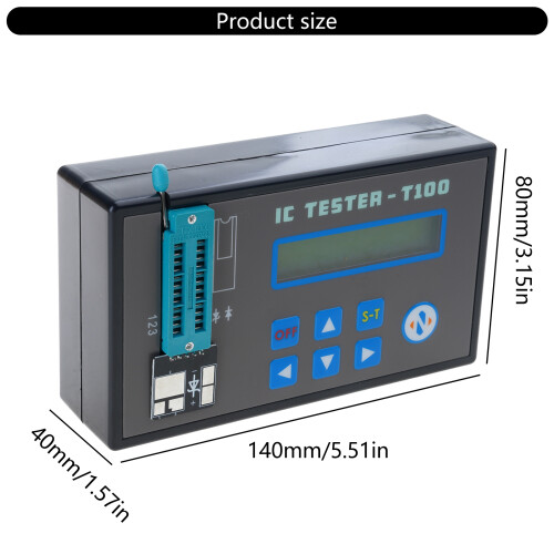 Équipement de test électronique T100-Unité principale et 2 tests 2