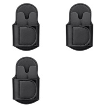 3X PU Leather Stethoscope Holder Hip Clip for Littmann and Most Stethoscopes,Stethoscope Holster Clips Holder