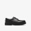 Clarks (Wide, Not Specified) Lorcam Lane Y Black Leather 1