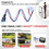Extra Battery Cable 59in,50A Extension Cable for  Delta 2, Delta 2 Max, Delta 3, Delta 3  & Wave 3 4