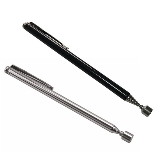 Compact Extending Magnet Magnet Pen Pick Up Rod Pick Up-Black 2