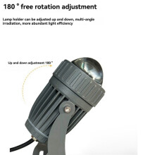3X Faretti da Parete A LED per Esterni da Giardino 10W Illuminazione Paesaggistica AC220V IP65 Faretto A Fascio Singolo Impermeabile Luce Calda