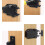 Invisible Furniture Lock with Mute Pop-up Function Push-Black 5