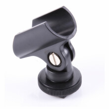 Support de microphone Hot Shot de 19,5 mm de diamètre pour-Noir