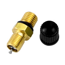 M8x1 Thread Brass Valves Stem with Built In American Style-1
