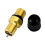 M8x1 Thread Brass Valves Stem with Built In American Style-1 1