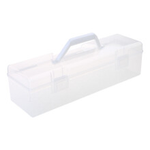 Storage Bin for Small Tools and More Clear Plastic-XL suitcase