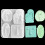 Epoxy Resin Candle Mould 3D Human Face Candle Mold Silicone 4
