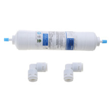 10" T33 with 2 Fitting Water Purifier Inline Coconut Carbon Post