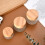 Frosted Glass Cream Jar Empty Sample Makeup Cosmetic-10g 10
