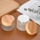 Frosted Glass Cream Jar Empty Sample Makeup Cosmetic-10g 11