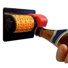 Plastic Bierteller Flesopener Wandmontage Vaderdag Mannen