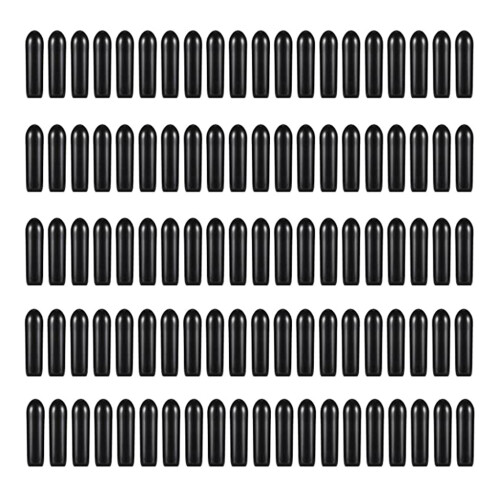 Prong Collar Tips Set of 100 Rubber Tips Pinch Training-3mm