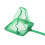 Aquariums Fish Net 4Inches for Extra Fine Mesh Durable-Green 4