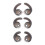 Premium Replacement Earbud 6Pcs Ear Tip for Corded Ear-Black 4