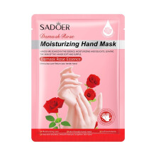 Rose Foot Peel Mask 10 Pack, Dead Skin Remover for Dry Cracked Feet
