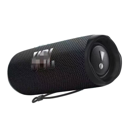 Portable Bluetooth Speaker Black with USB-C Braided Cable Bundle