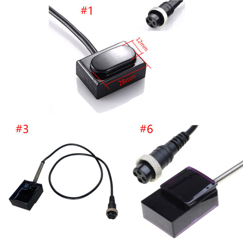 Touchless wastafelkraan-Sensor 3 Zwart st 33*33mm 1
