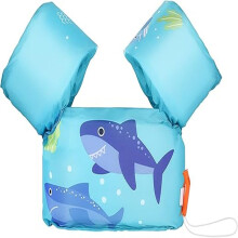 Cartoon Kids Swimming Arm Bands, Float Sleeves for 20-50lbs Toddlers Learn to Swim Pool Toys