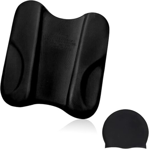 Adult 2-in-1 Floating Swim Training Tool, Kickboard Pull Buoy for Learners & Pros