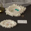 Silikon-Tablettform mit geprägtem Blumenmuster,-A01 6