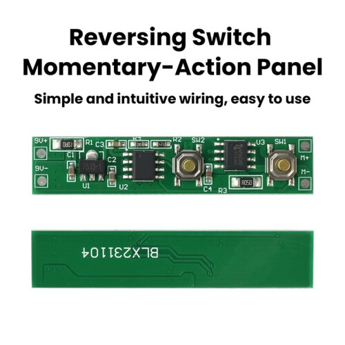 Motor Forward Reverse  Control Board Kit for DIY Projects Electric Screwdriver Miniature Motor Controller 1