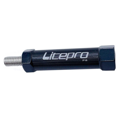 2X Litepro Bicycle Rack Easy Wheel Rod Extension Hexagonal Column Telescopic Extension Rod for ,6 1