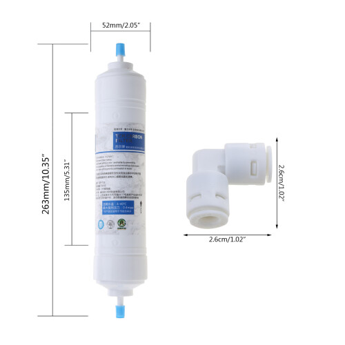 T33 Wasserfilterpatronengehäuse DIY T33 für Shell-Filterflasche 1