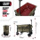 MoverX 120L Folding Festival Wagon - Khaki 3