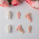 Moule de boucles d'oreilles en forme de poisson en plastique, 8