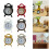 Horloges miniatures nostalgiques, accessoires décoratifs,-B 3