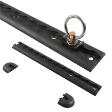 12 Inch L-Track Rail Kit Aluminium voor RV'S Motorfietsen Tractoren Beveiligd Vastbindsysteem