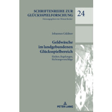 Geldwaesche im landgebundenen Gluecksspielbereich Risiken Regelungen R