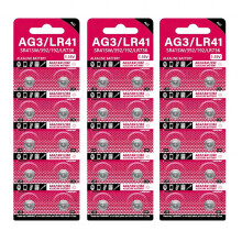 Cell Coin Button Battery 1.55V LR41 SR41 192 L736 384-30 pieces