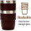 2 Pack 4oz Double Wall Insulated Espresso Cups, 18/8 Stainless Steel Ceramic Lined Stackable Coffee Cups 5