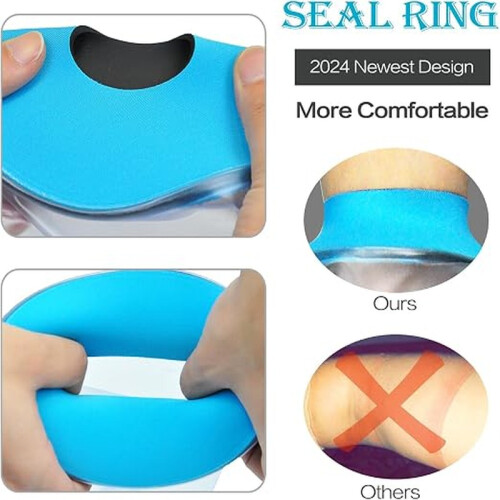 Waterproof Shower Cover, Reusable Upper Arm IV Wound Protector 2