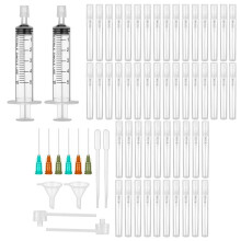 64Pcs 5ml Perfume Refill Pump Tools Perfume Decanter Kit Spray-Bottle Dispenser Pumps for Making Fragrance