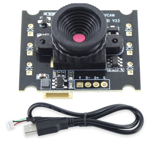 Camera Module 2MP Autofocus OV2720 30FPS USB Distortion Camera Module 1920x1080 Industrial Webcam Board for PC 75