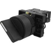 On/Off Two 2 Position Rotary Select Selector Switch 1 NO 10A 600V AC XB2-ED21