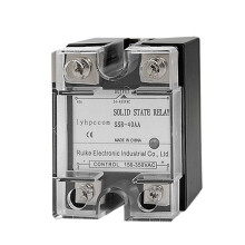 Solid State Relay, SSR AC-AC, 40 Amp, 150V - 350V, AC, 24V - 480V