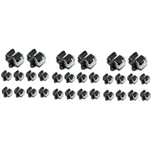 30Pcs Mop Broom Holder Wall Mounted Garden Storage Clips Rack with Screws Handle Hanging Tools for Home Kitchen Bathroom