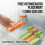 Easy Release Ice Cube Tray with Handle, One-Hand Press, Convenient for Chilling Drinks, Green 2