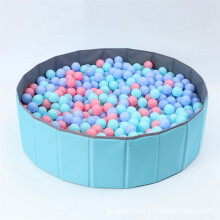 1Pc Portable Game Pool, Foldable Ocean  Game House, with Storage Bag, Indoor and Outdoor  (Excluding Balls)