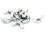10 pcs 5mm Coarse Thread Qucik Release Metal Wingnut Hardware 1